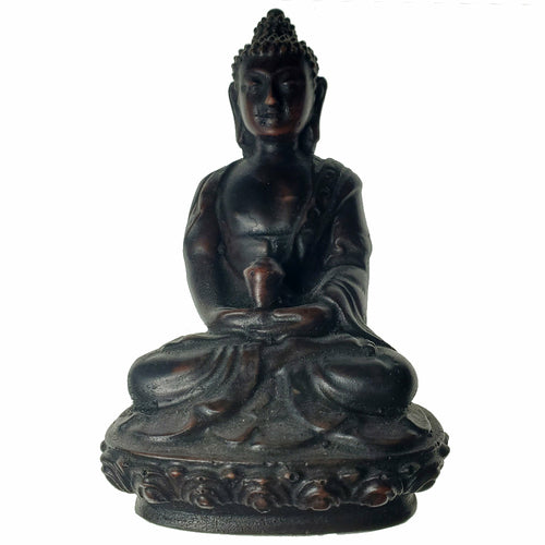 Little Buddha Resin Statue