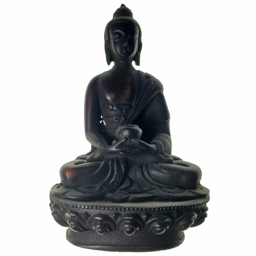 Little Buddha Resin Statue